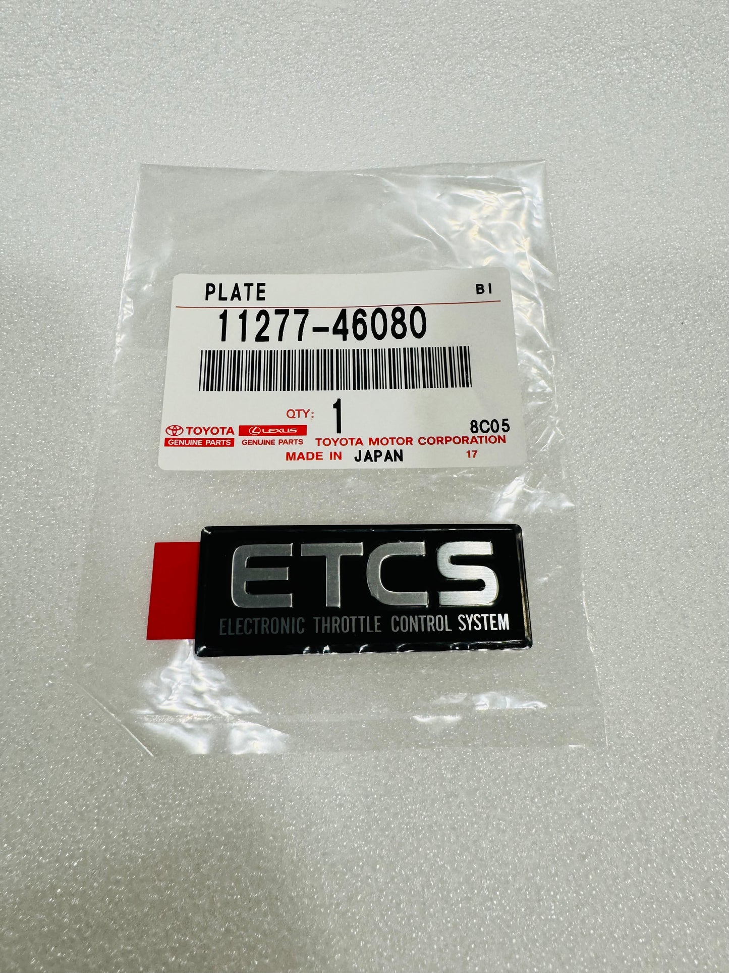 11277-46080 ETCS plate