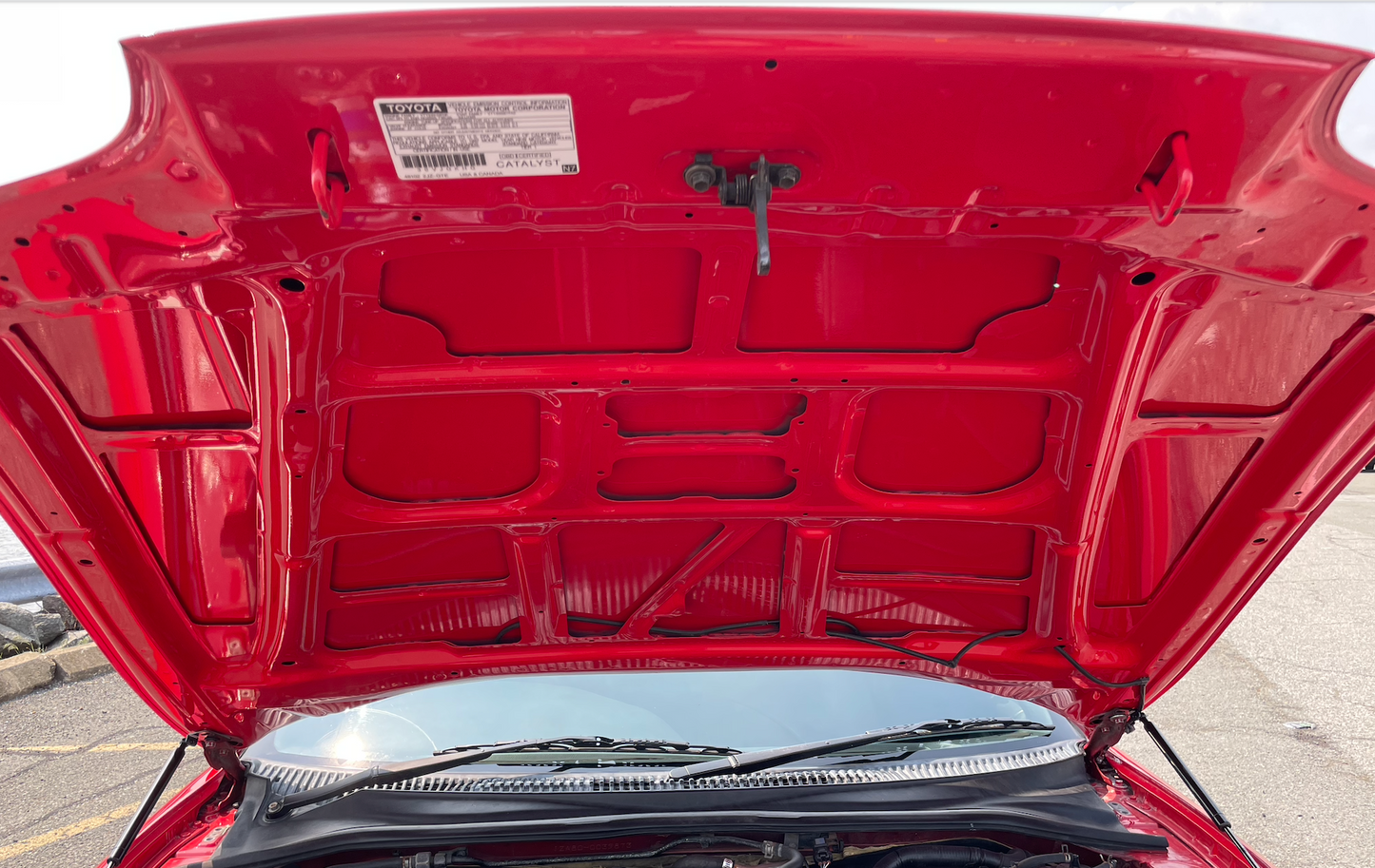 Toyota 11298-46050 Plate, Emission Control Information