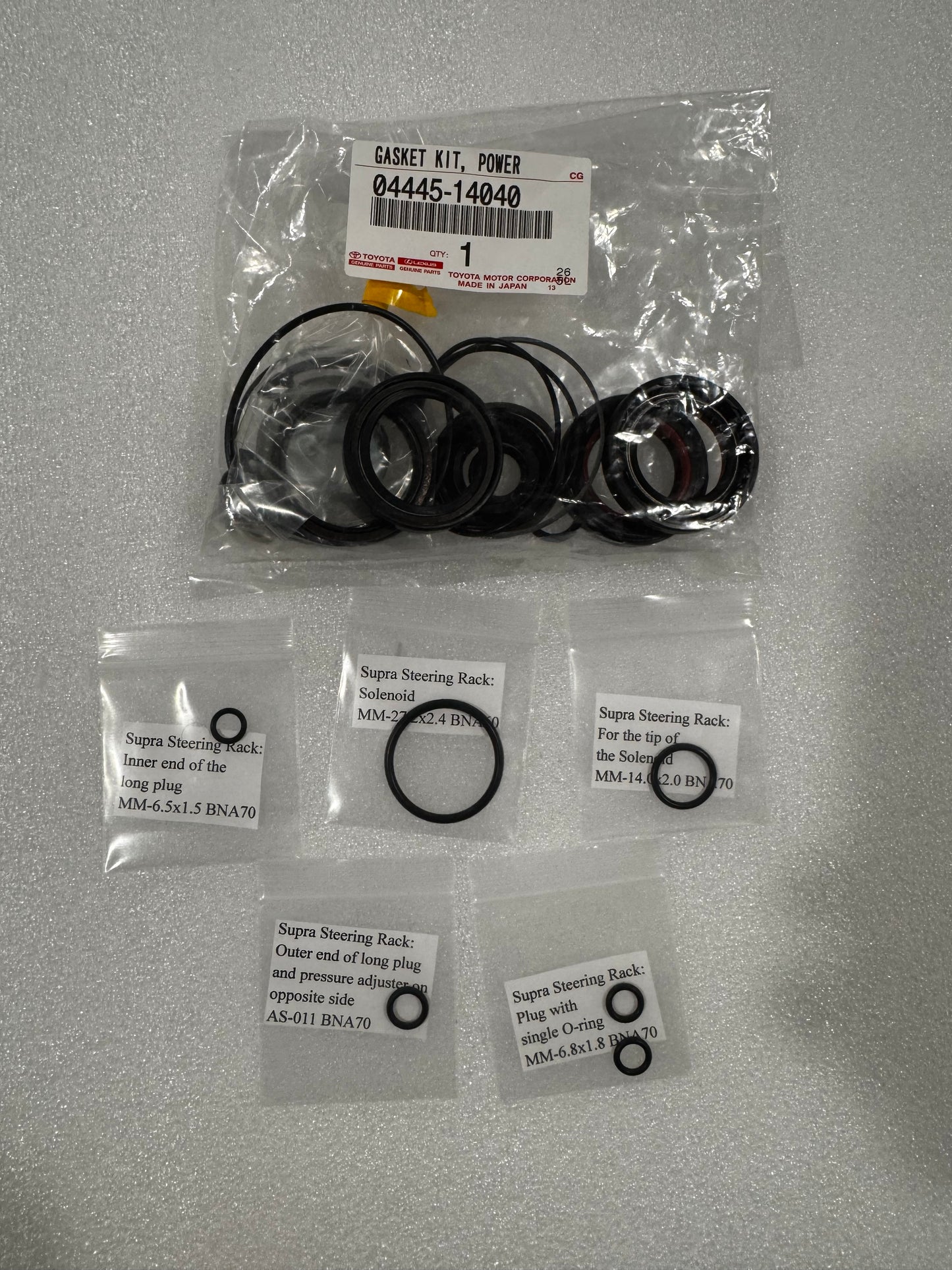 Power Steering Rack Rebuild Kit 04445-14040